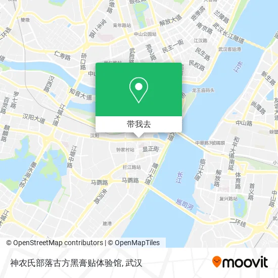 神农氏部落古方黑膏贴体验馆地图