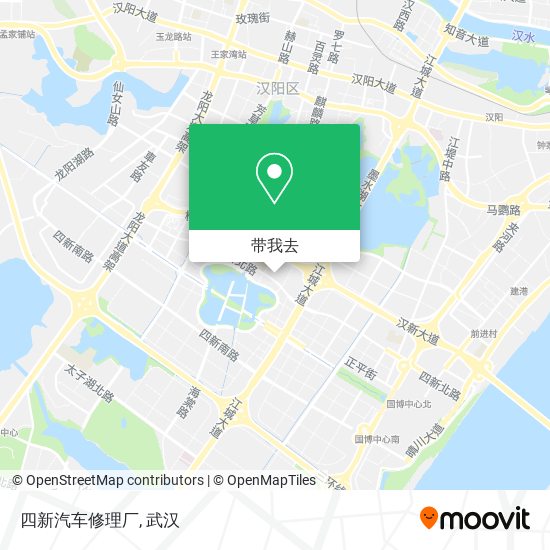 四新汽车修理厂地图