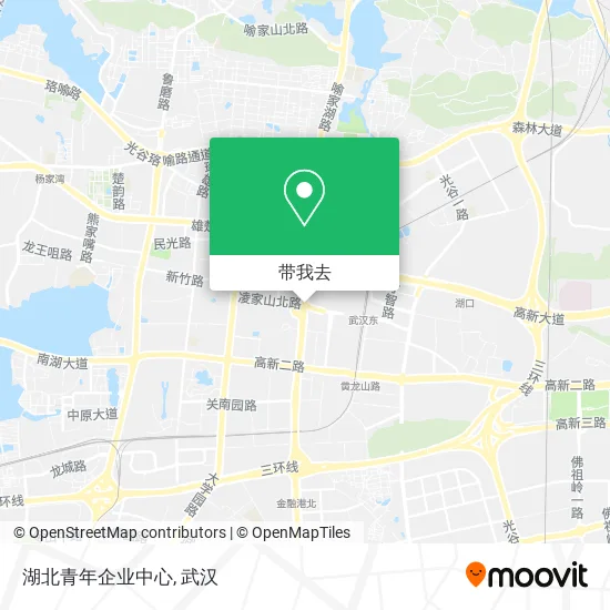 湖北青年企业中心地图