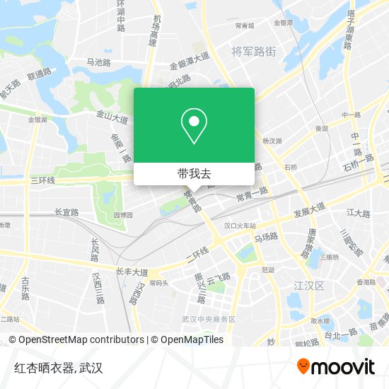 红杏晒衣器地图