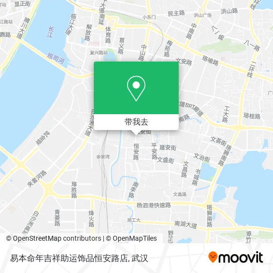 易本命年吉祥助运饰品恒安路店地图