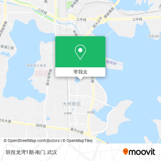联投龙湾1期-南门地图