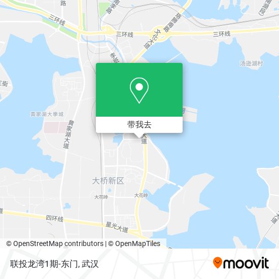 联投龙湾1期-东门地图