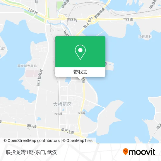 联投龙湾1期-东门地图