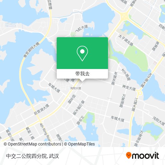 中交二公院四分院地图