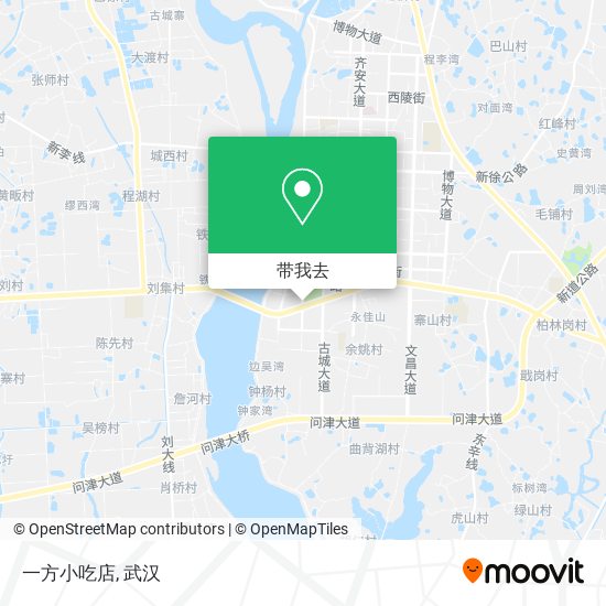 一方小吃店地图