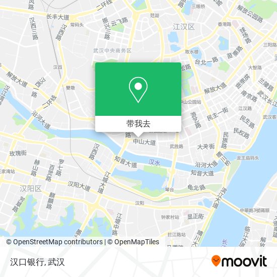 汉口银行地图
