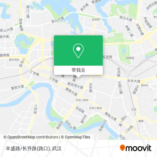 丰盛路/长升路(路口)地图