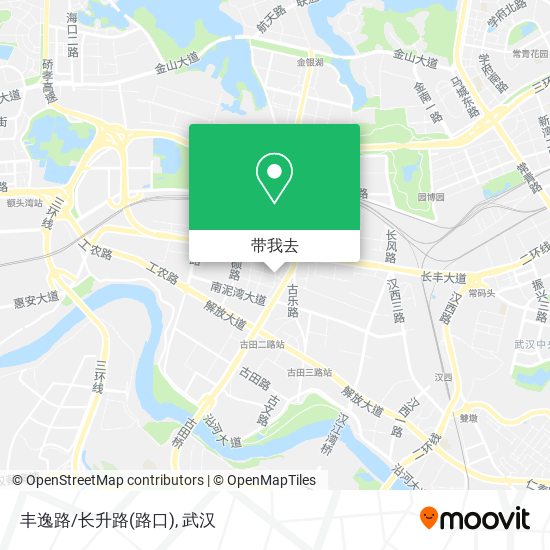 丰逸路/长升路(路口)地图