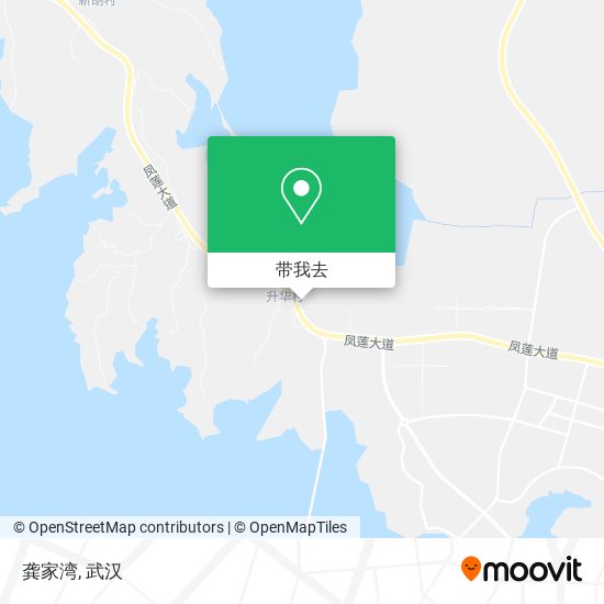 龚家湾地图