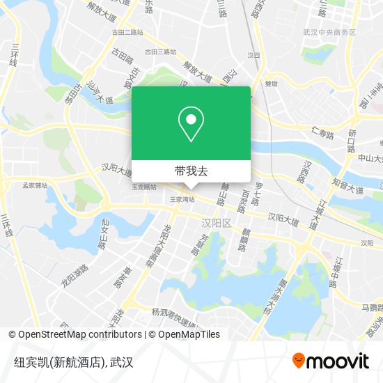 纽宾凯(新航酒店)地图