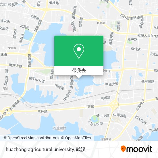 huazhong agricultural university地图