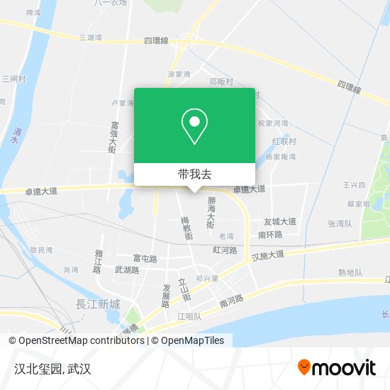 汉北玺园地图