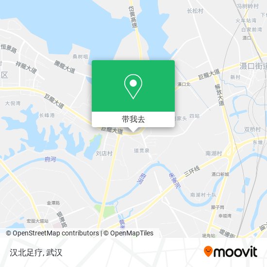 汉北足疗地图