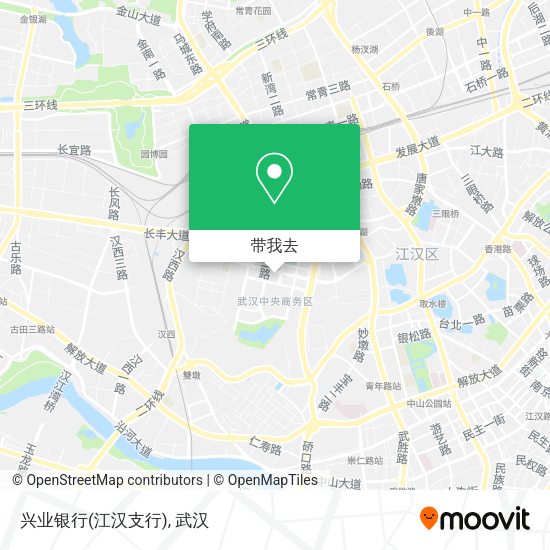 兴业银行(江汉支行)地图