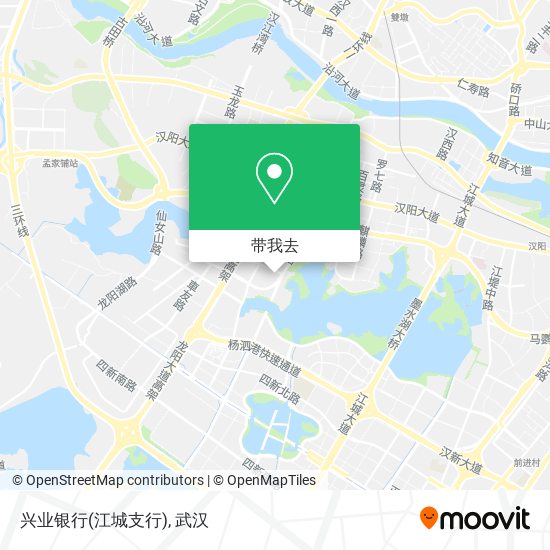 兴业银行(江城支行)地图