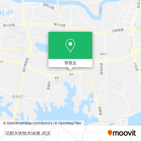 汉阳大街恒大绿洲地图