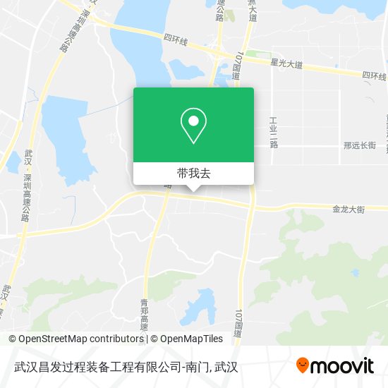 武汉昌发过程装备工程有限公司-南门地图