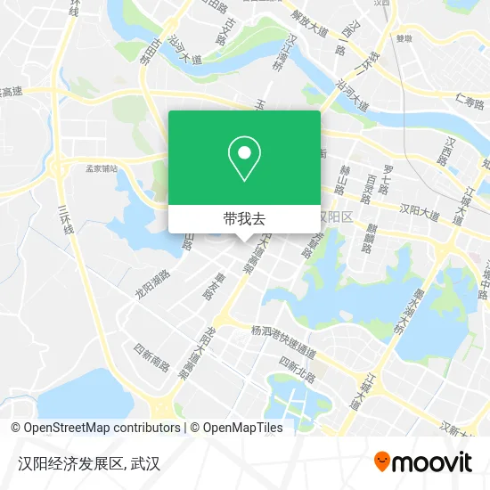 汉阳经济发展区地图