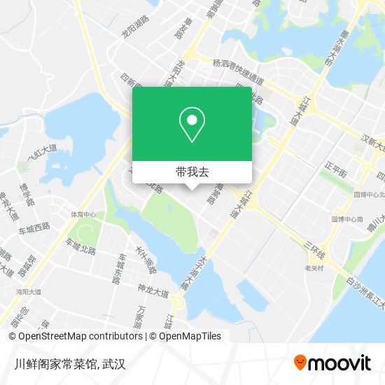 川鲜阁家常菜馆地图