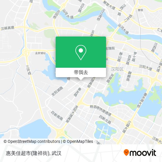 惠美佳超市(隆祥街)地图