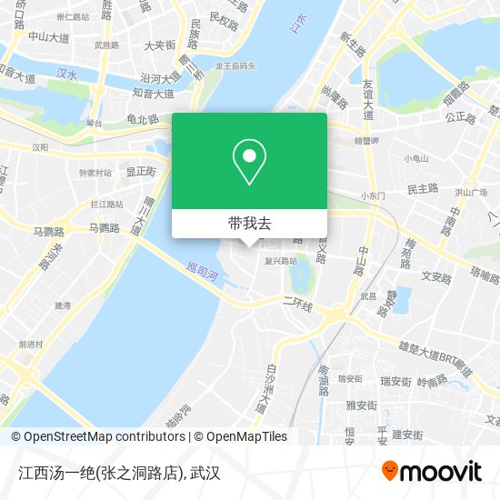 江西汤一绝(张之洞路店)地图