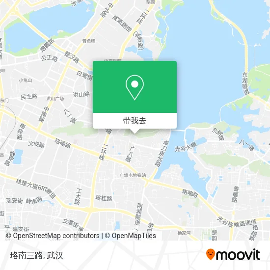 珞南三路地图