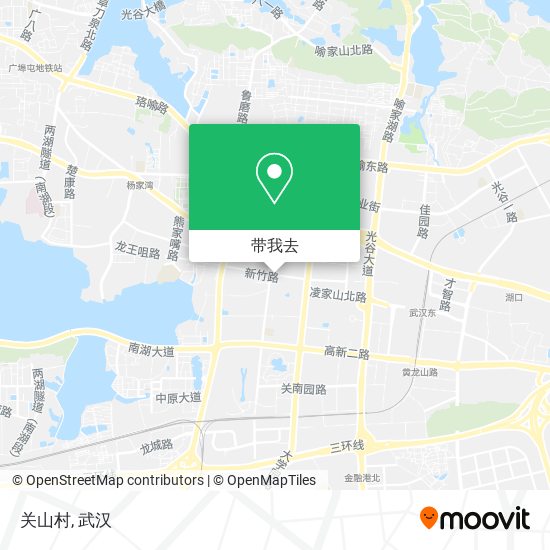 关山村地图