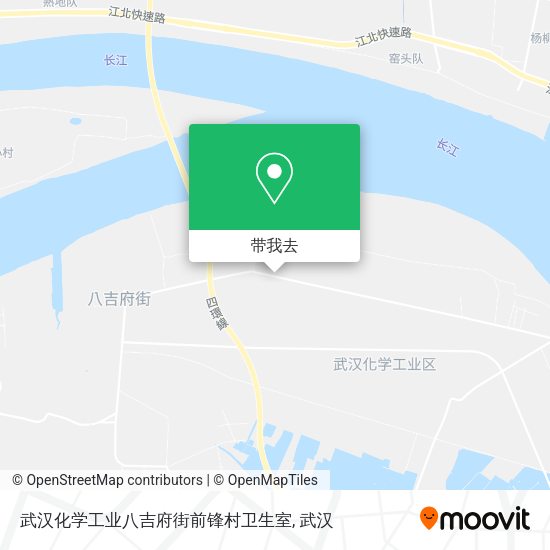 武汉化学工业八吉府街前锋村卫生室地图