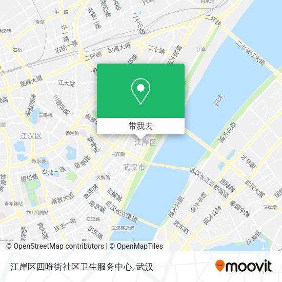 江岸区四唯街社区卫生服务中心地图