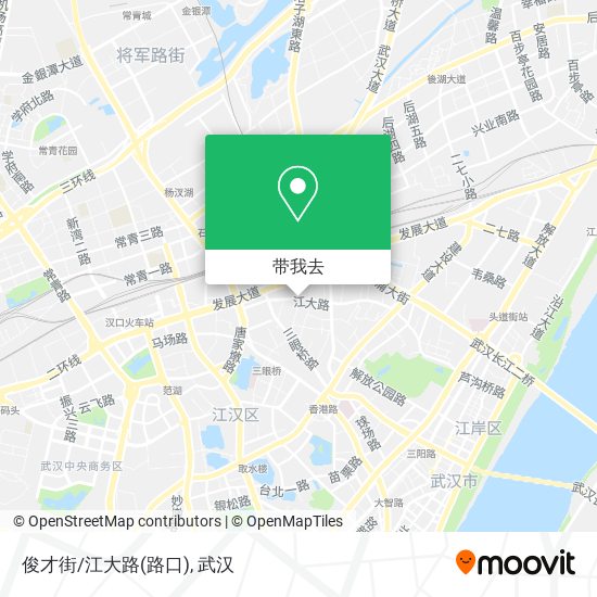 俊才街/江大路(路口)地图