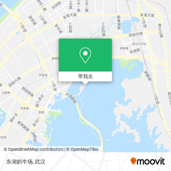 东湖奶牛场地图
