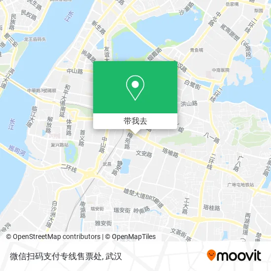微信扫码支付专线售票处地图