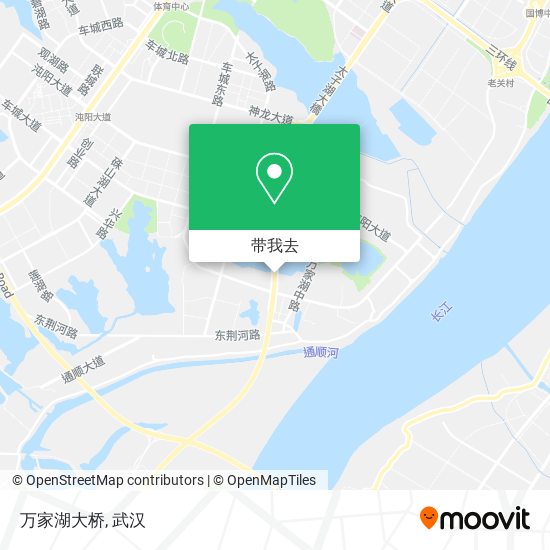 万家湖大桥地图