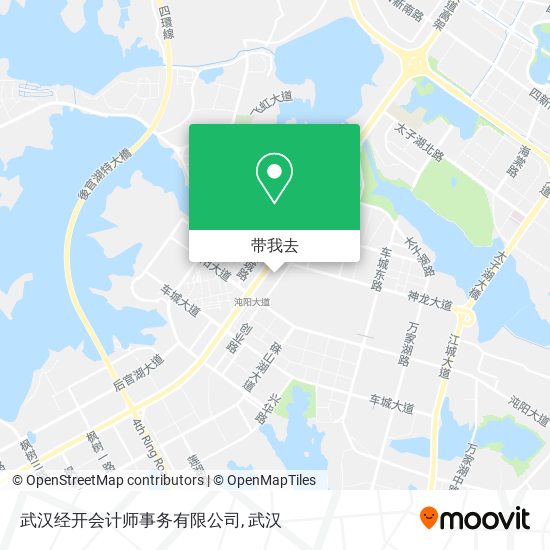 武汉经开会计师事务有限公司地图
