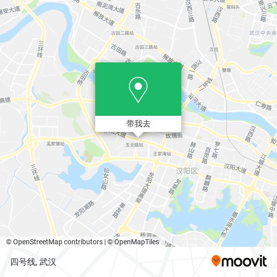 四号线地图