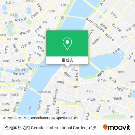 金地国际花园 Gemdale International Garden地图