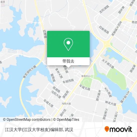 江汉大学(江汉大学校友)编辑部地图