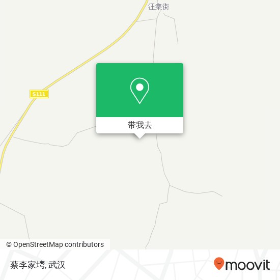 蔡李家塆地图