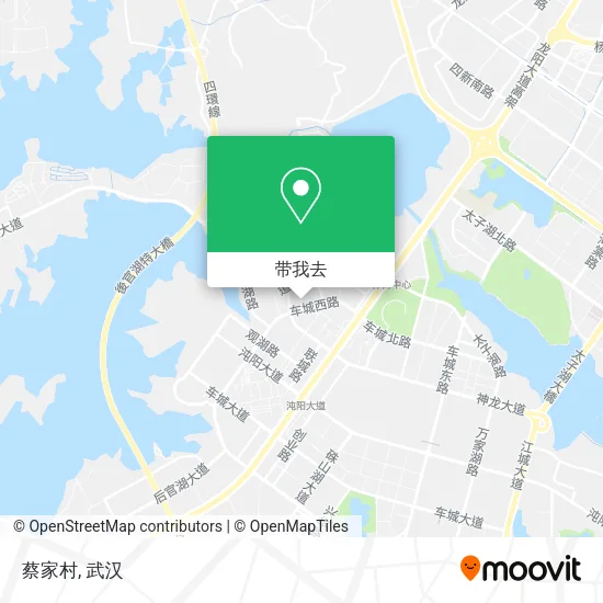 蔡家村地图