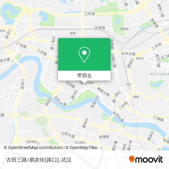 古田三路/易农街(路口)地图