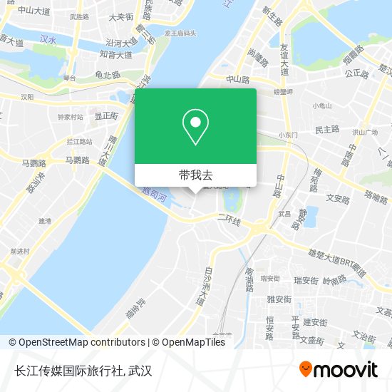 长江传媒国际旅行社地图