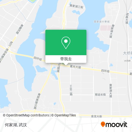 何家湖地图