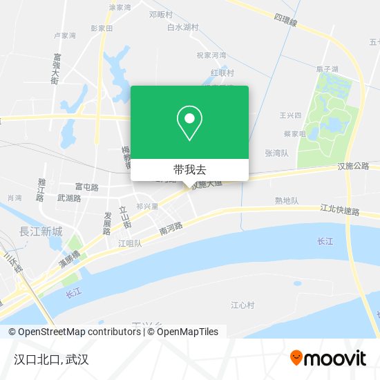 汉口北口地图