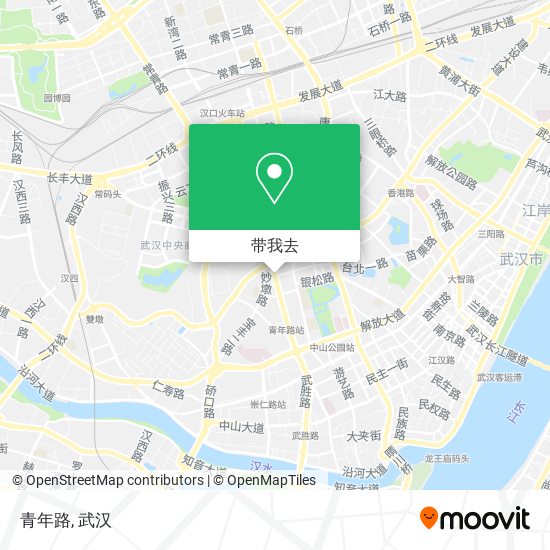 青年路地图