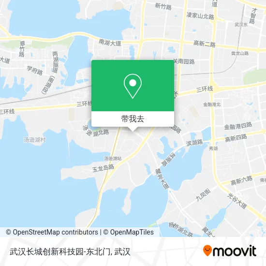 武汉长城创新科技园-东北门地图