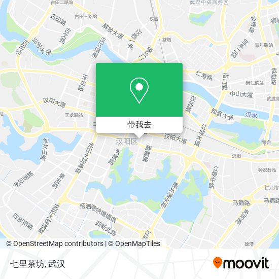 七里茶坊地图