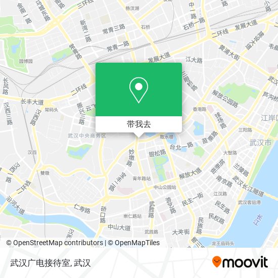 武汉广电接待室地图