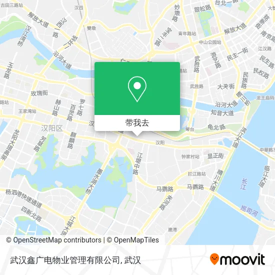 武汉鑫广电物业管理有限公司地图
