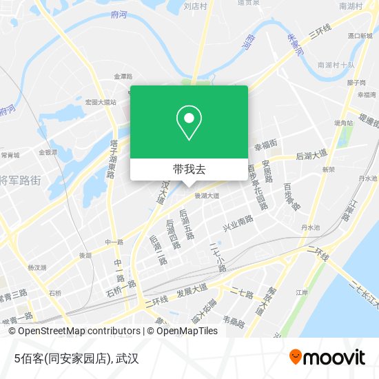 5佰客(同安家园店)地图